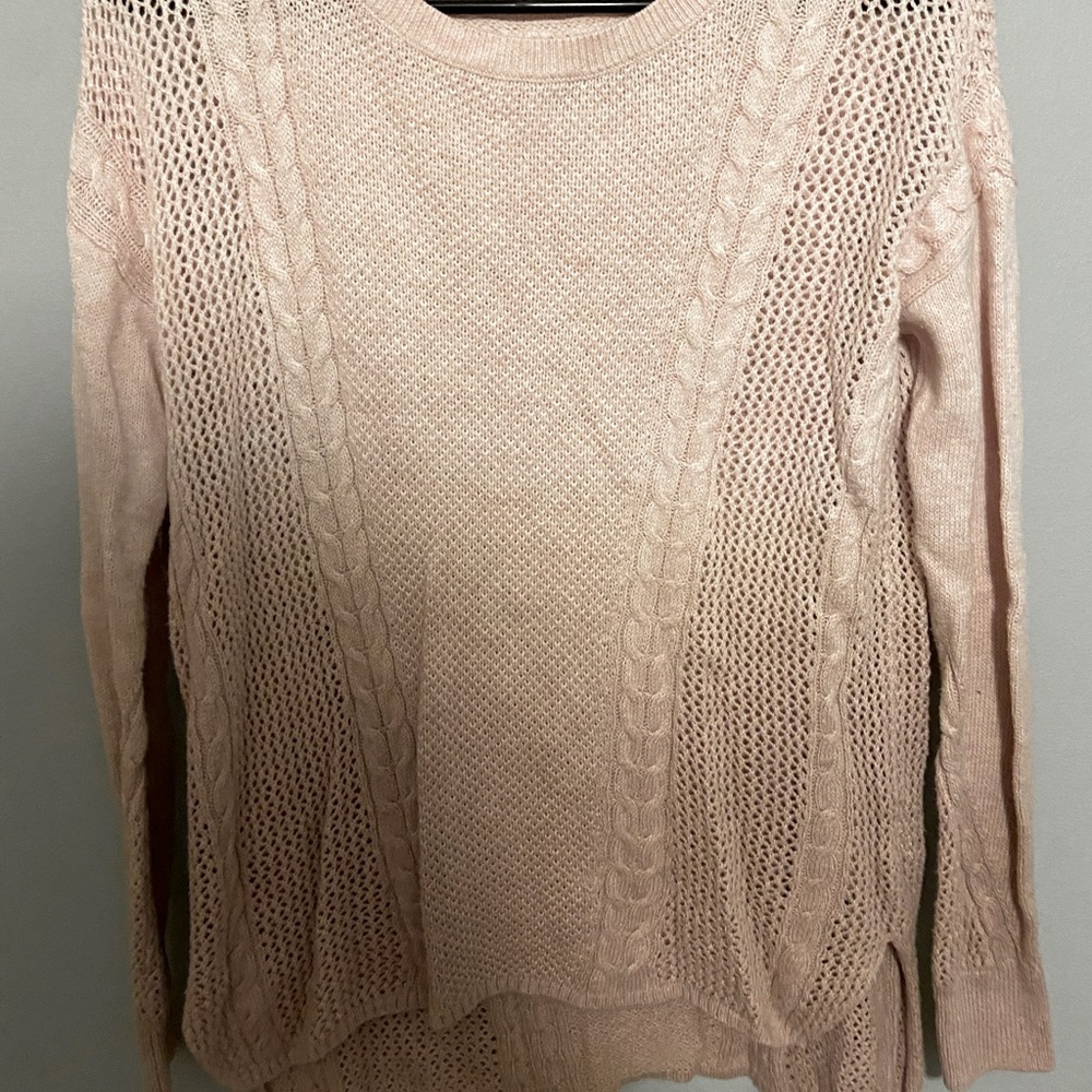 Pink Light Sweater: American Eagle